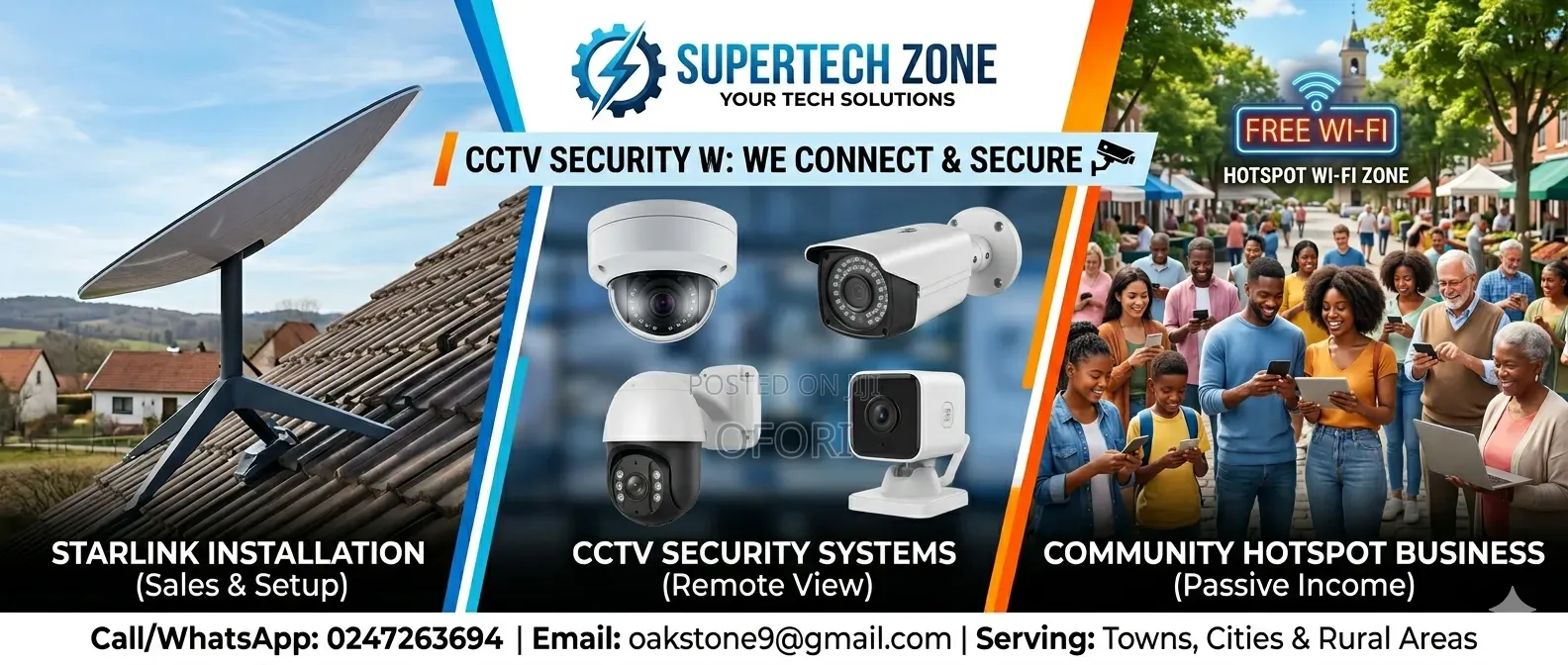 Point of Sales Software and CCTV Camera Installation