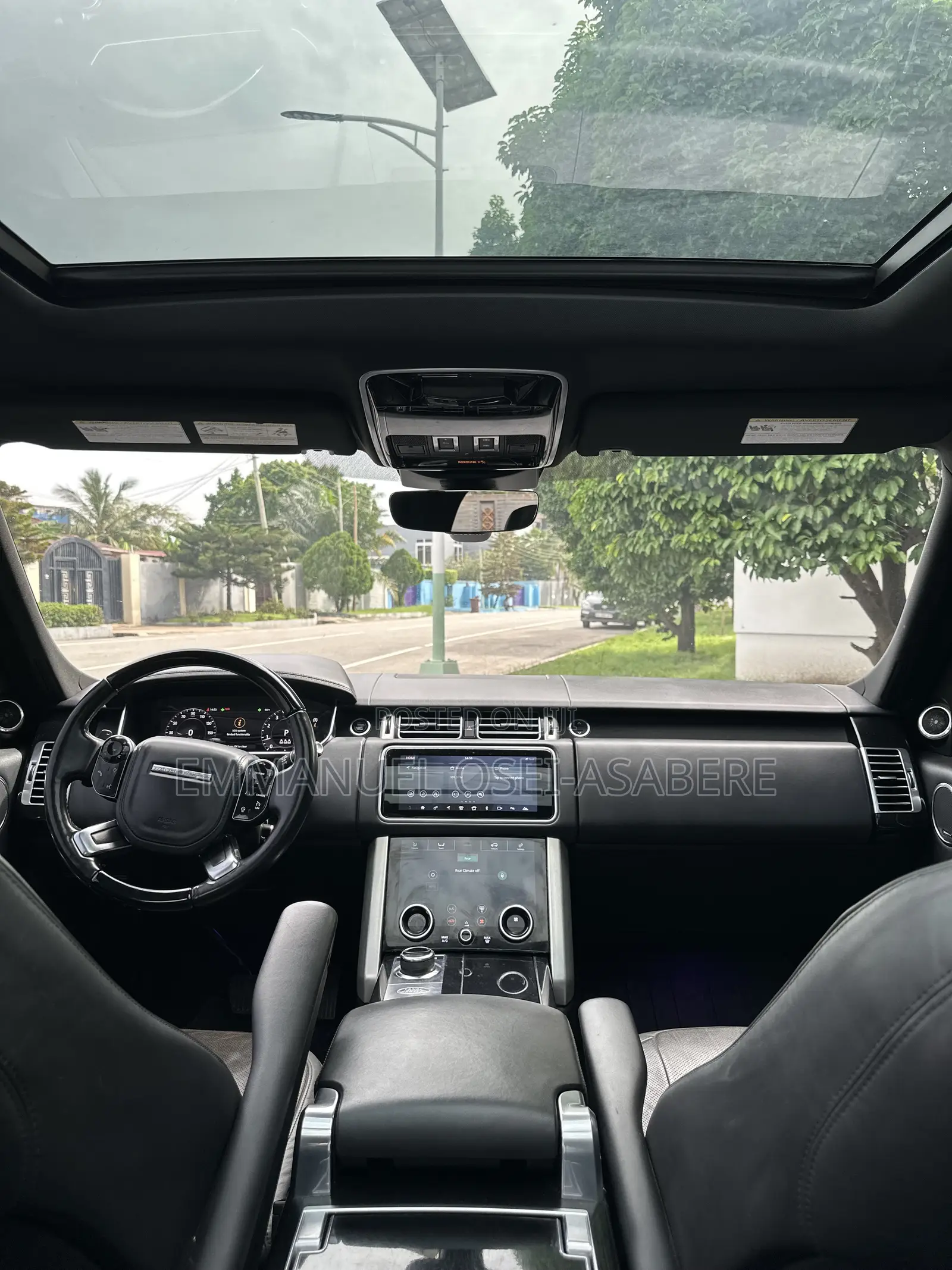 Land Rover Range Rover Vogue 2019 Black