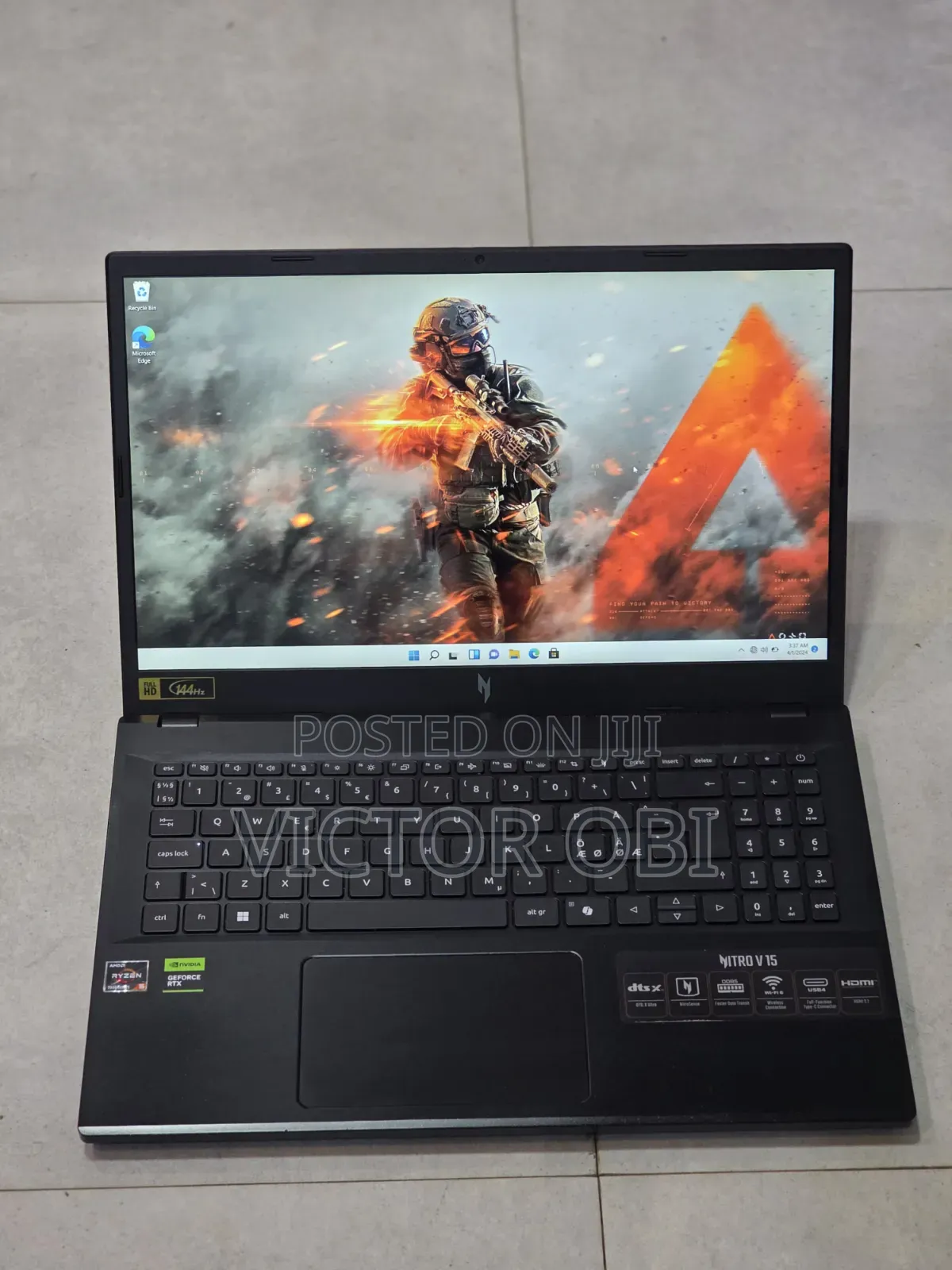 Laptop Acer Nitro 5 8GB AMD Ryzen 5 SSD 1T