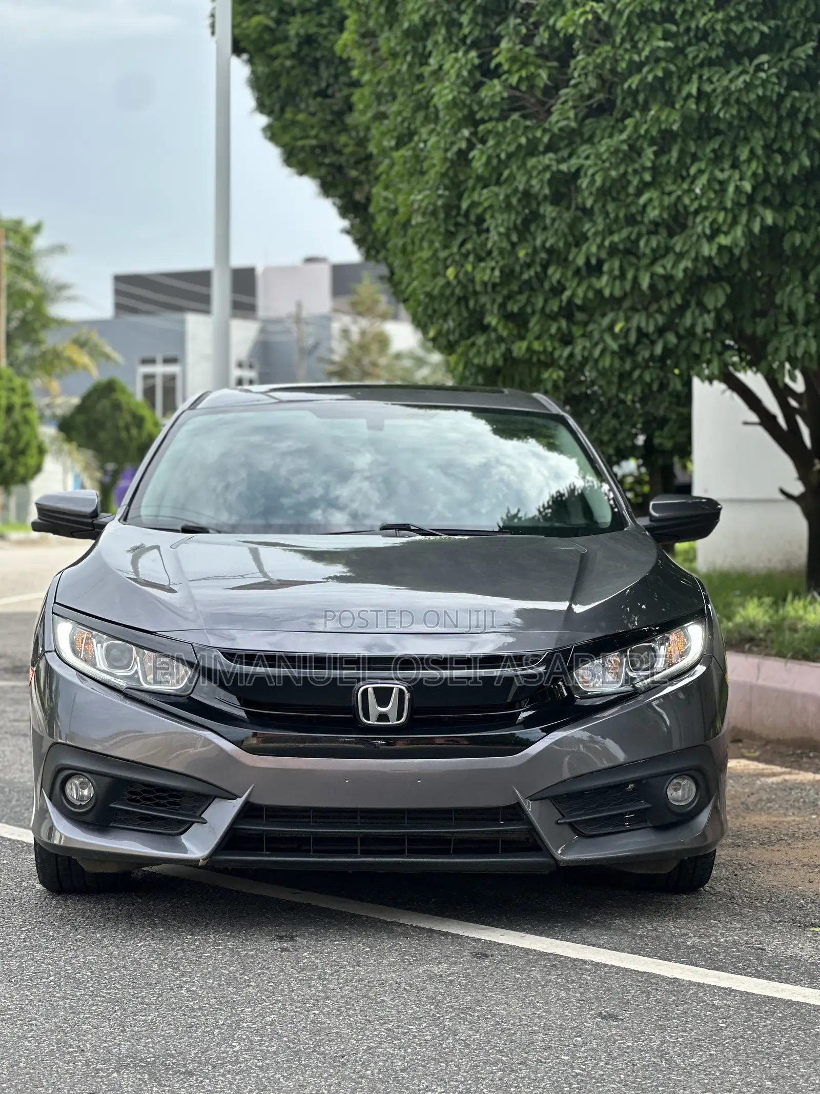 Honda Civic EX-L 4dr Sedan (1.5L 4cyl) 2016 Gray