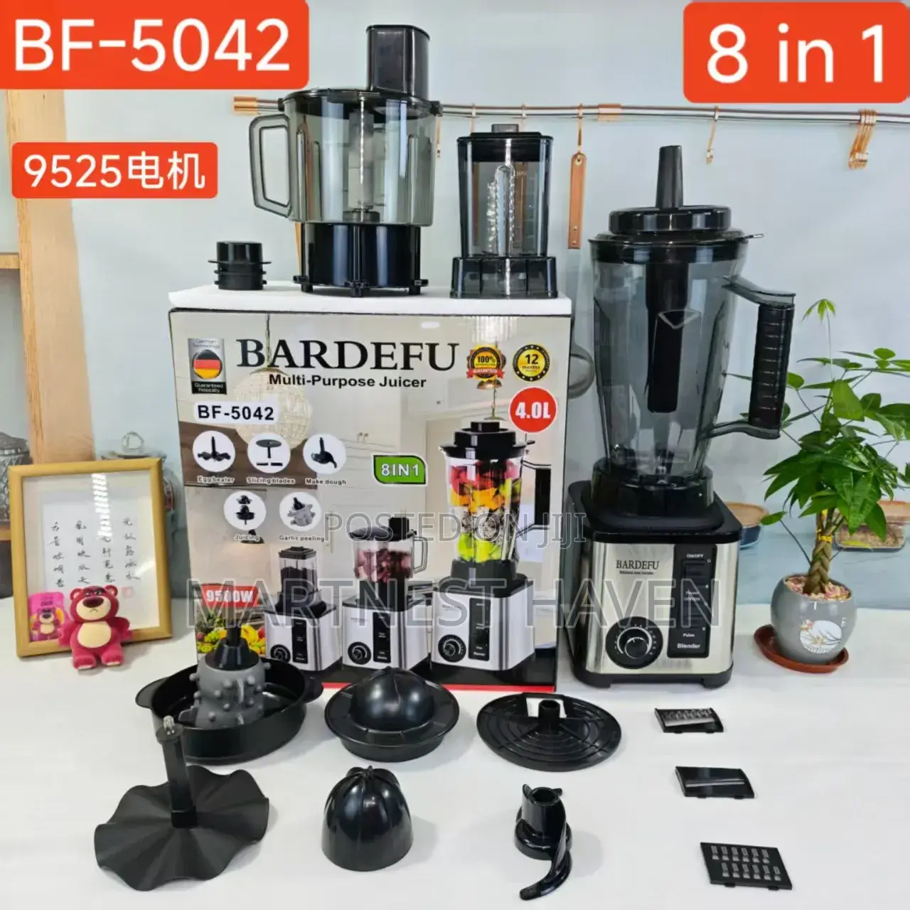 Quality 8in1 Bardefu Blender-4l