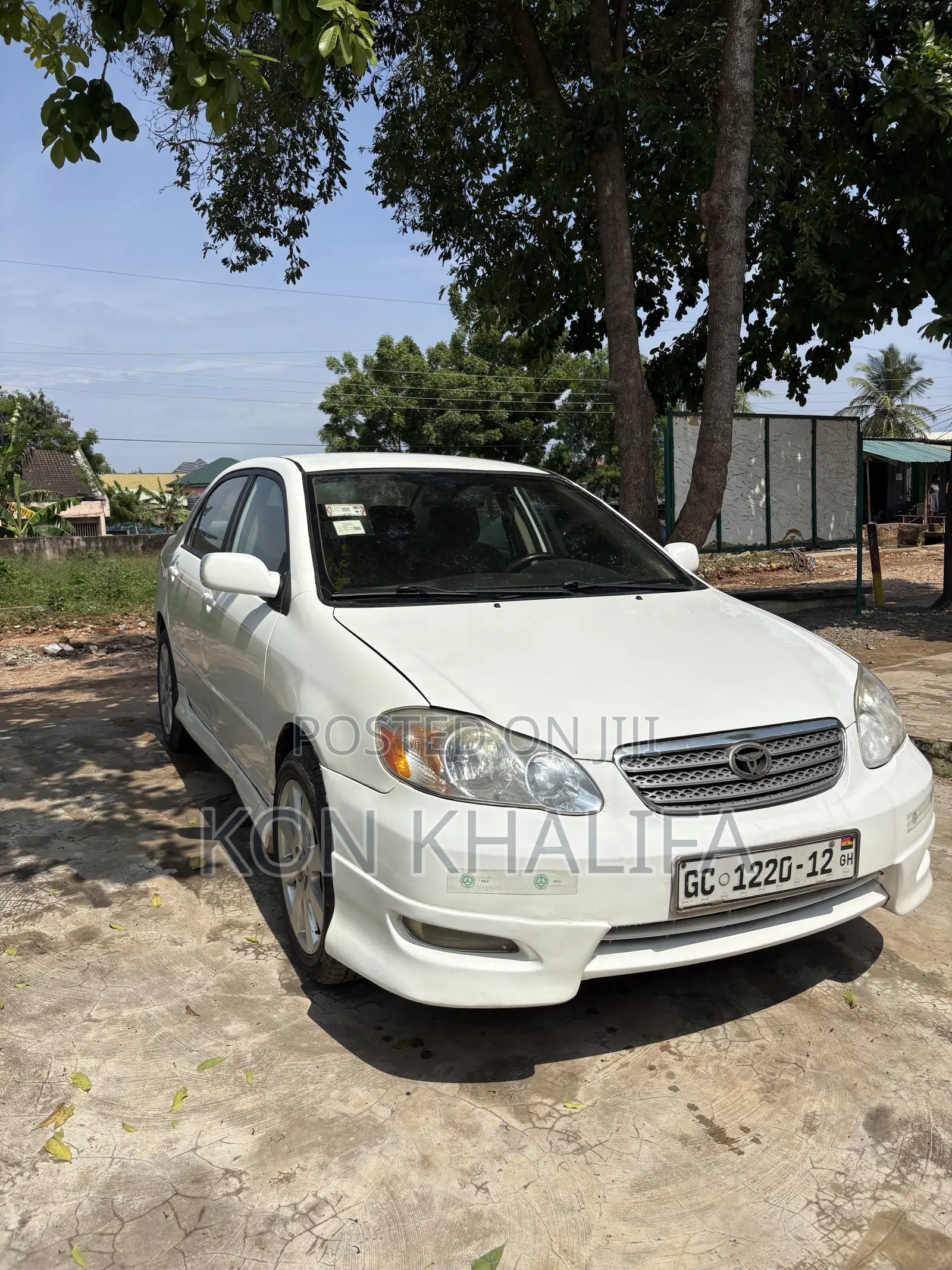 Toyota Corolla S 2007 White