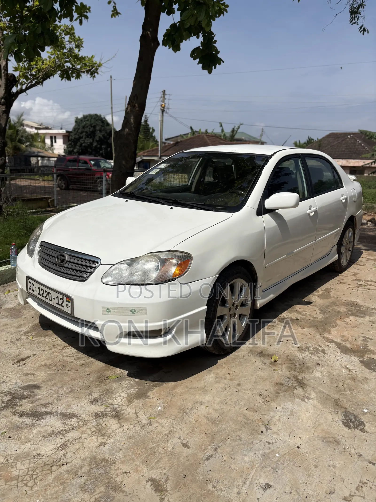 Toyota Corolla S 2007 White