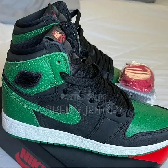 Original Nike Jordan 1 High Pine Green