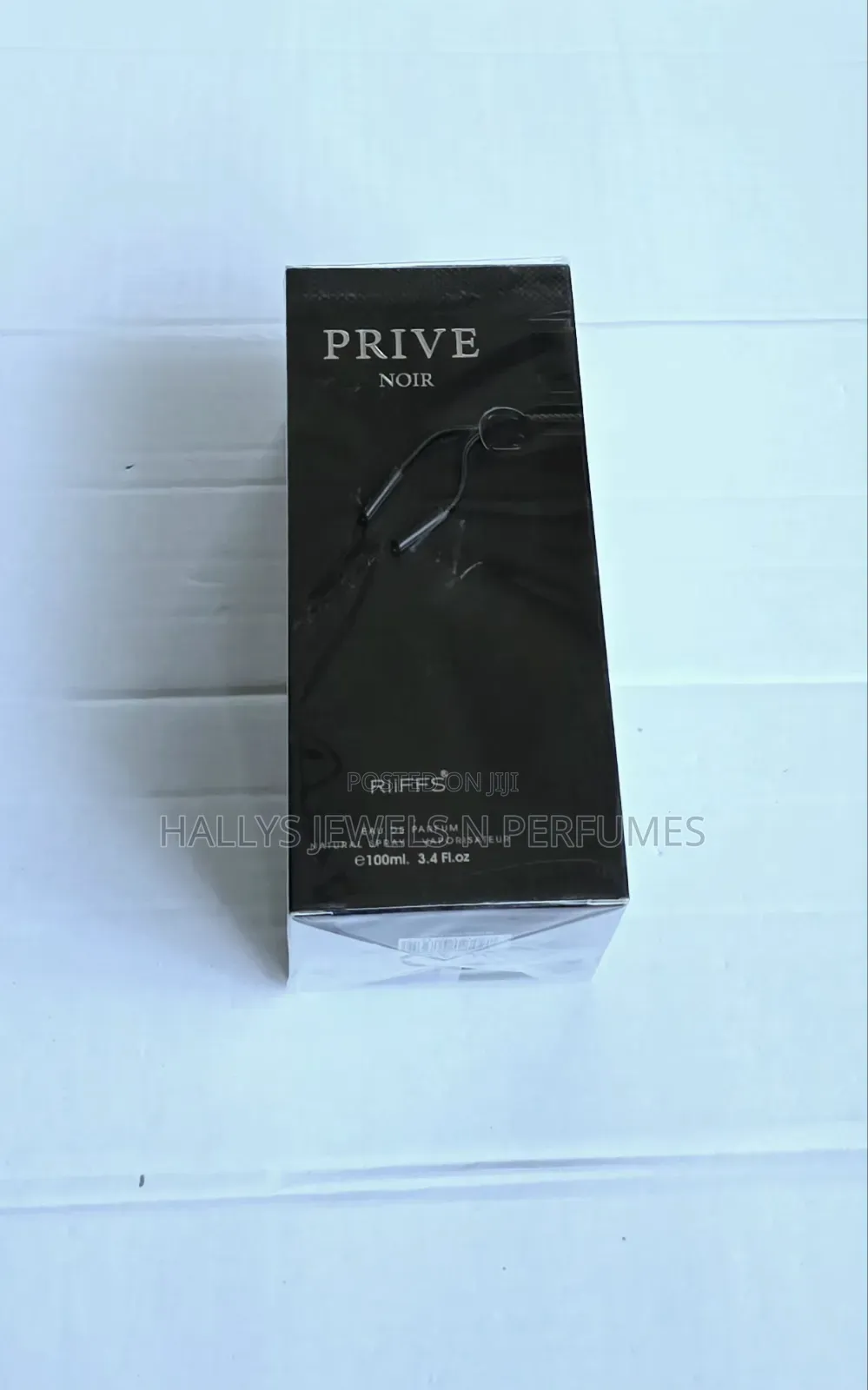 Riiffs Prive Noir Eau De Parfum Spray for Men 100 Ml