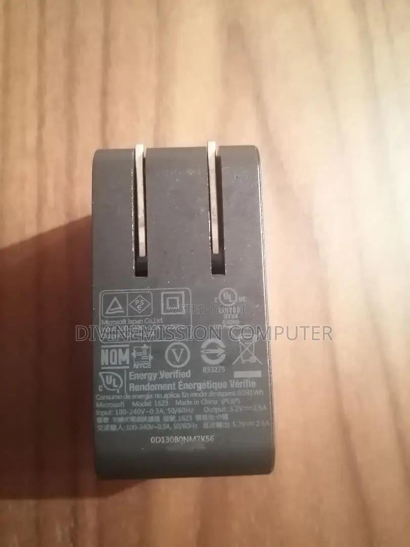 Microsoft Surface 3 Android Charger/Adapter 5.2v 2.5a
