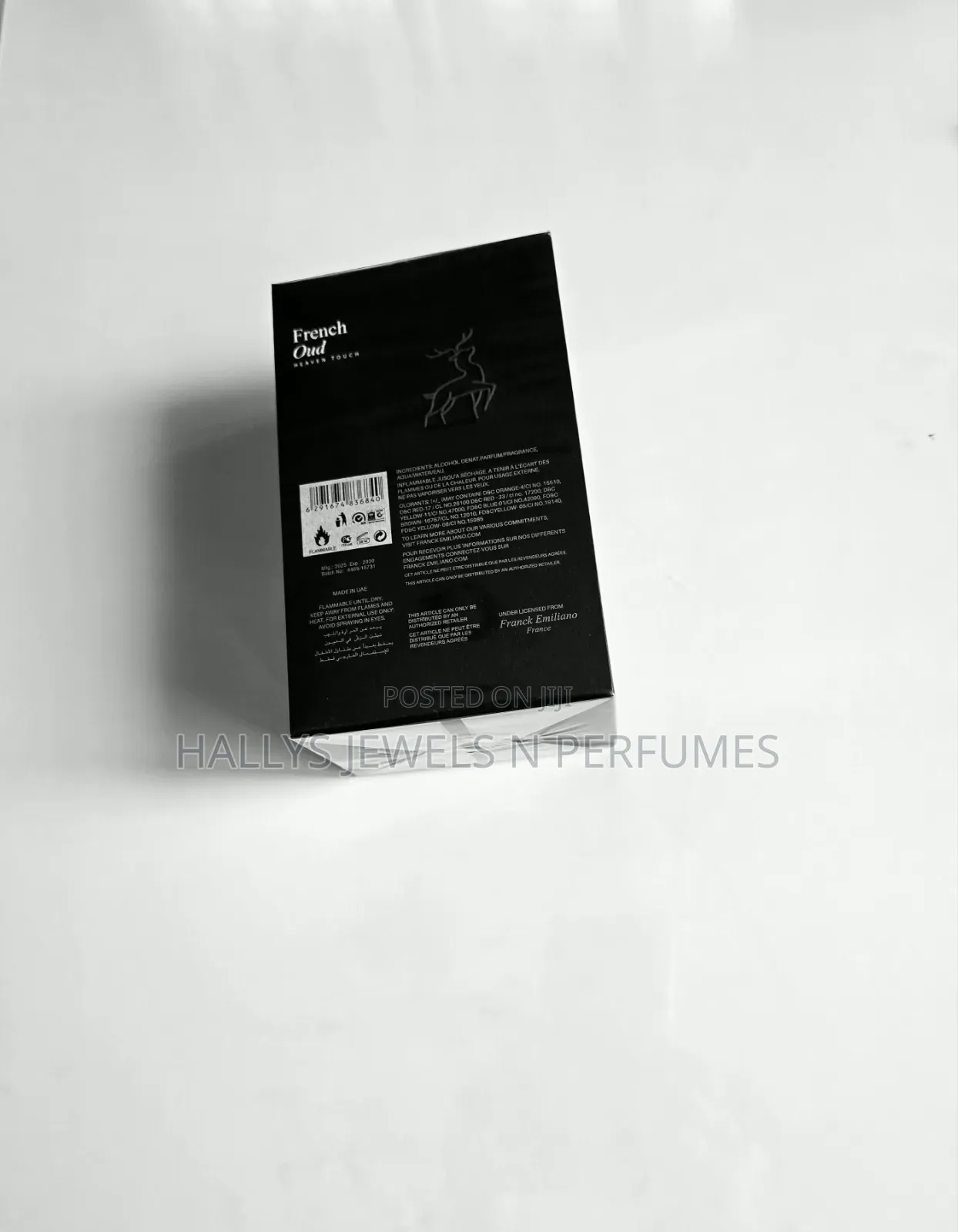 French Oud Heaven Touch Perfume by Franck Emiliano