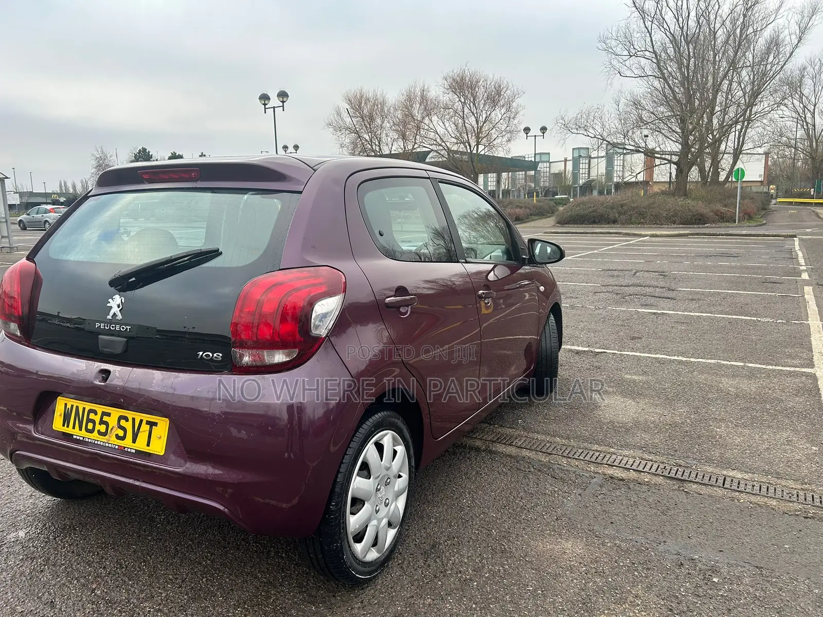 Peugeot 107 2015 Purple