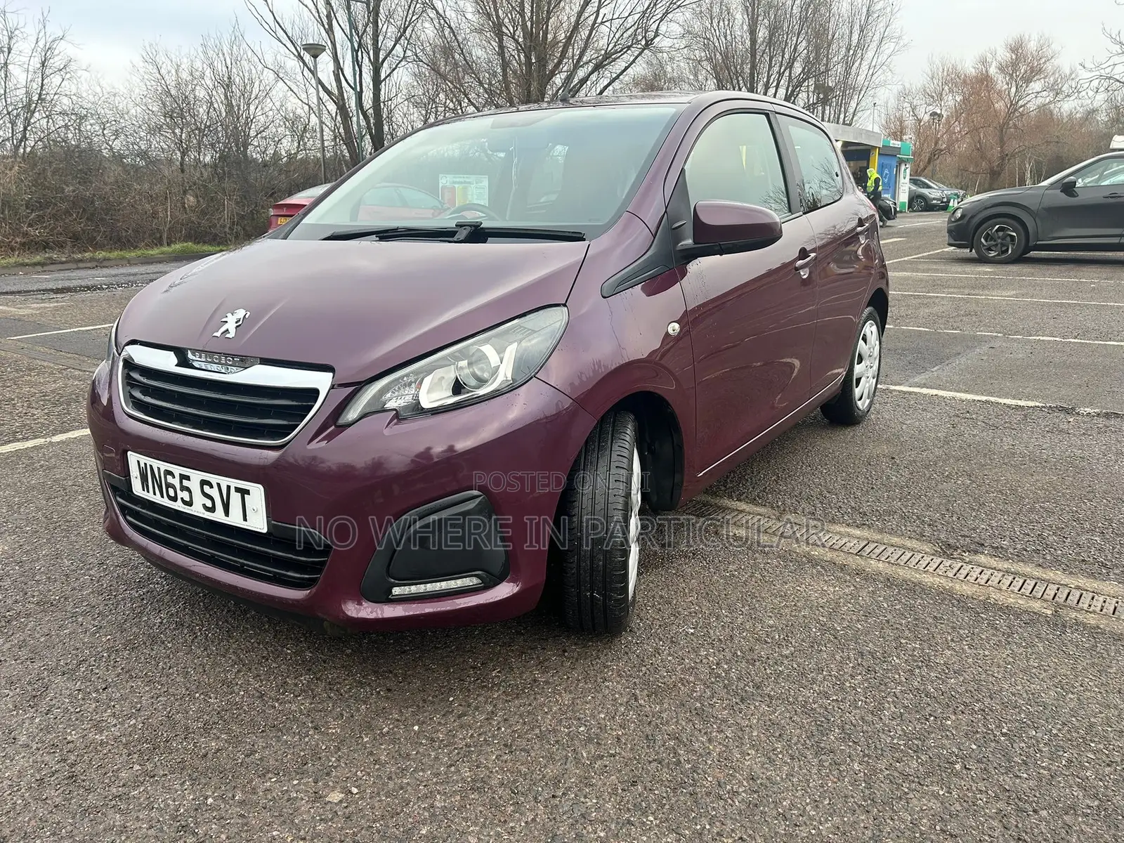 Peugeot 107 2015 Purple