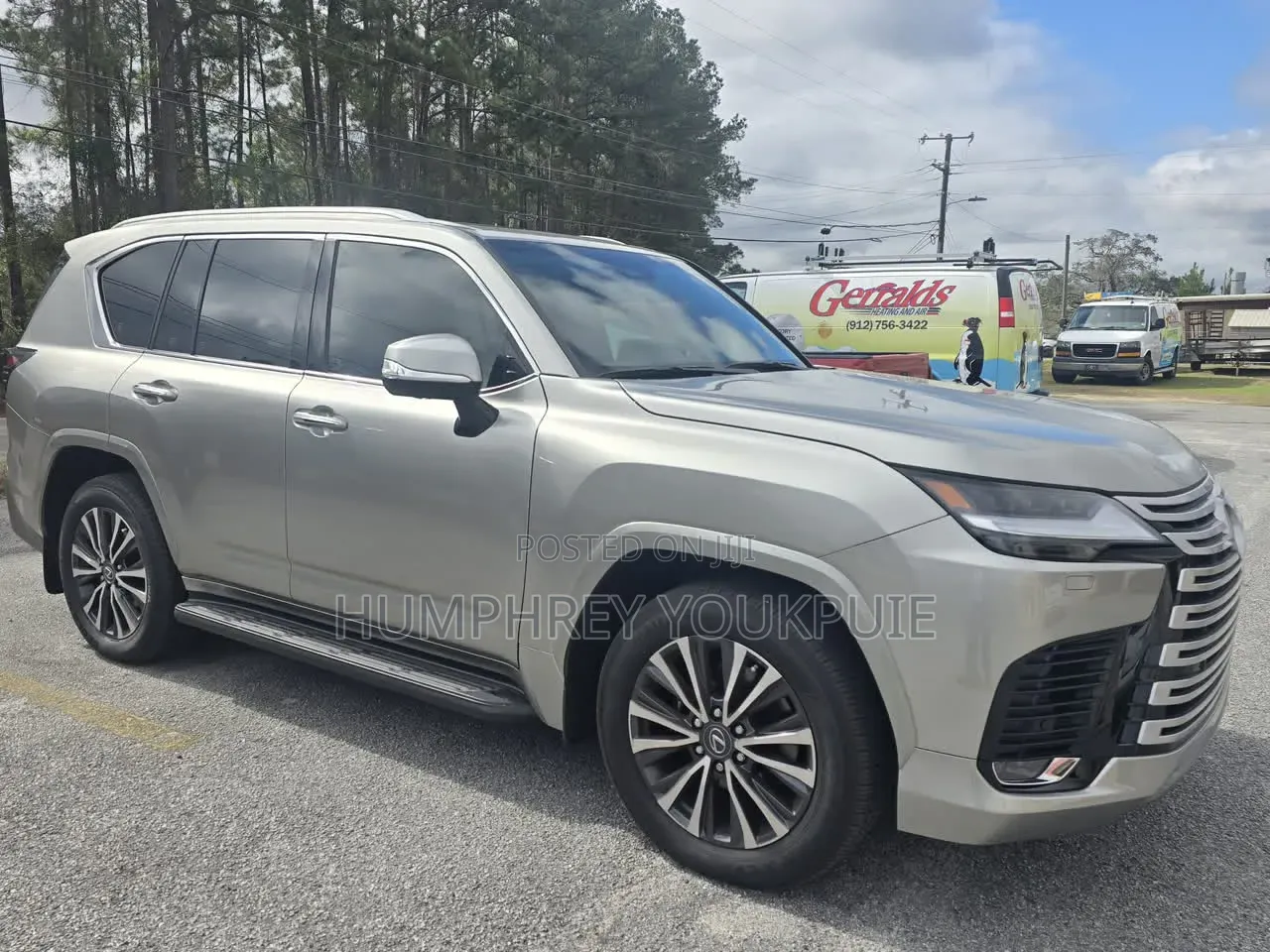 New Lexus LX 600 2025 Silver