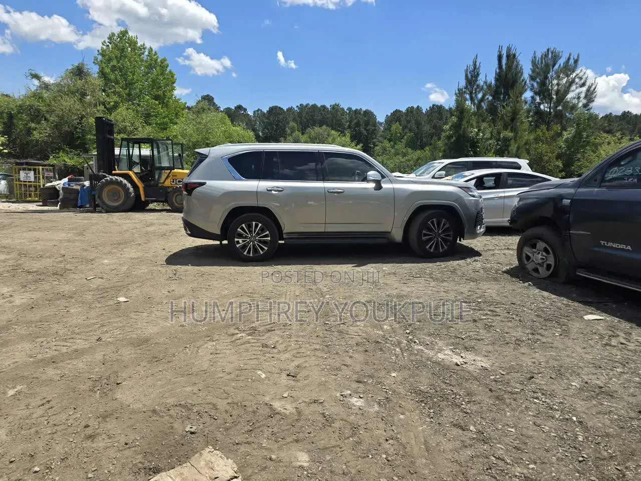 New Lexus LX 600 2025 Silver
