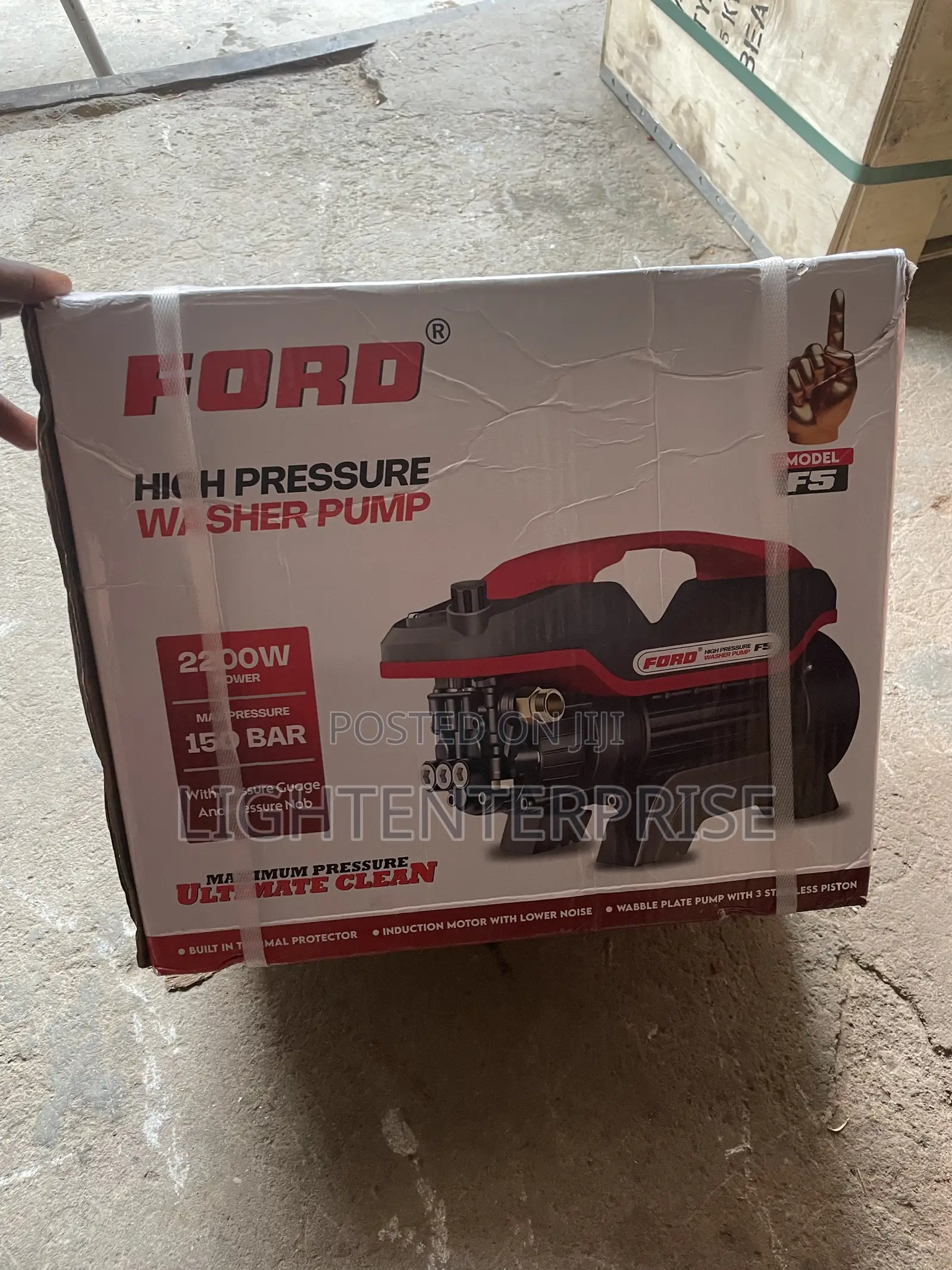 Ford F5 2200w High Pressure Car Washer Machine – 150 Bar