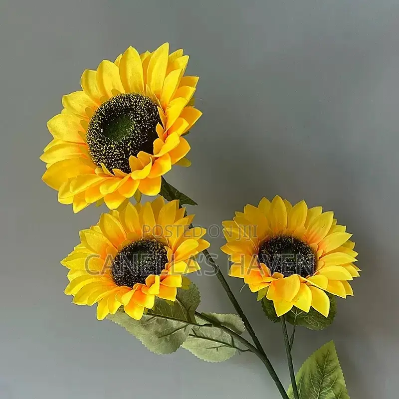 5 Head Artificial Sun Flower Bunch