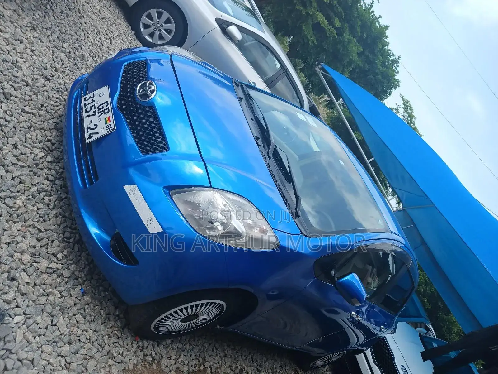Toyota Vitz 1.3 FWD 3dr 2010 Blue
