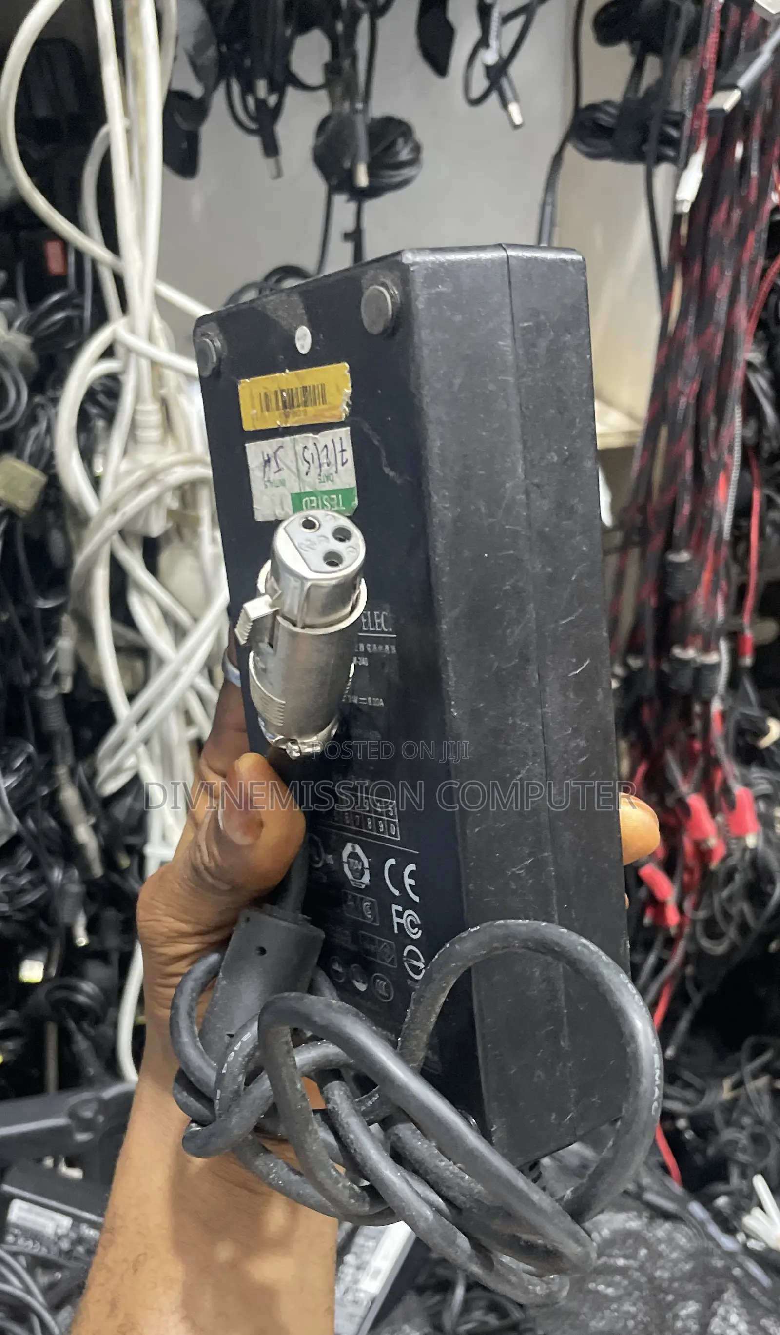 Edacpower Elec. 3pins. Electric Bike Adapter