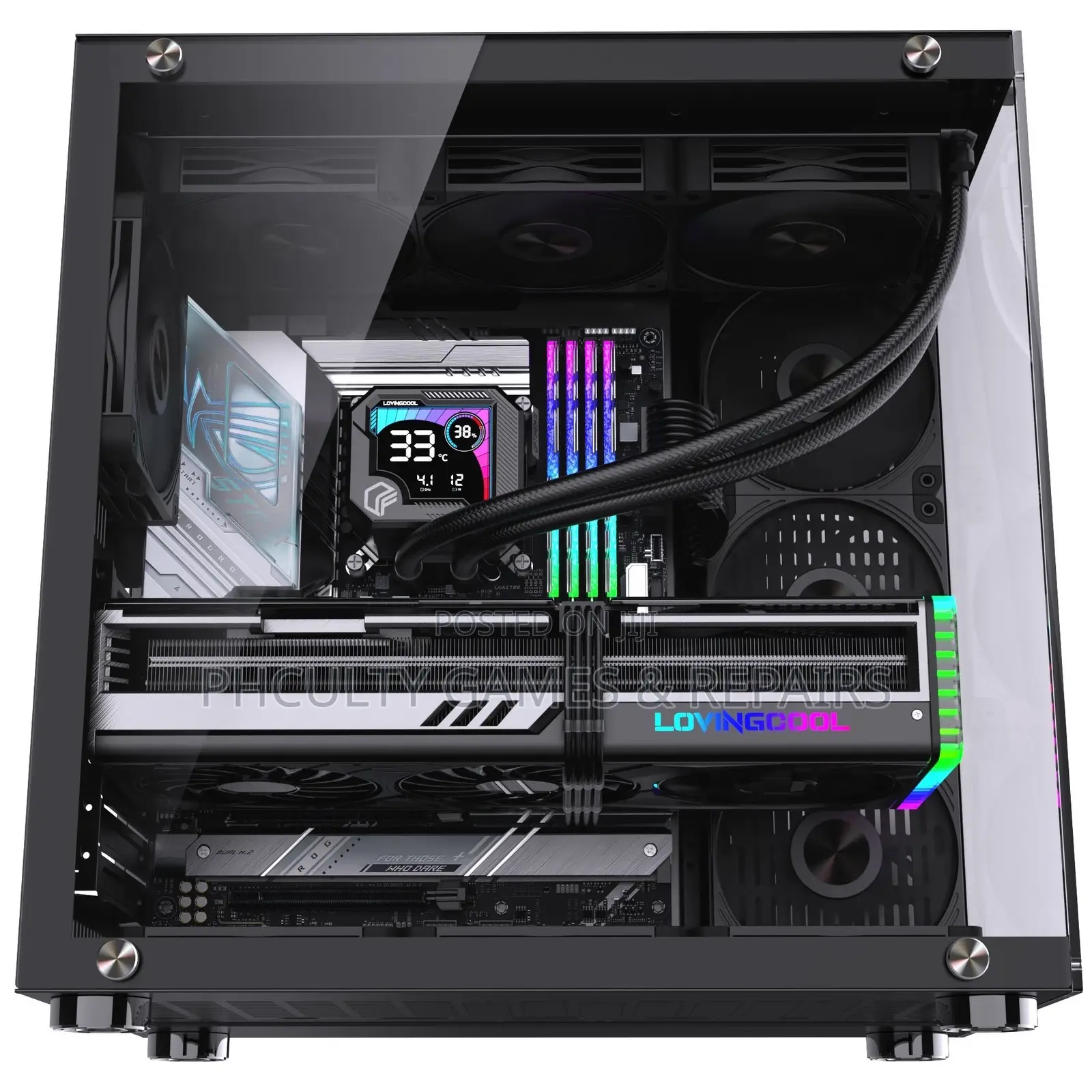 Lovingcool Ak360 3fans Cpu Cooler