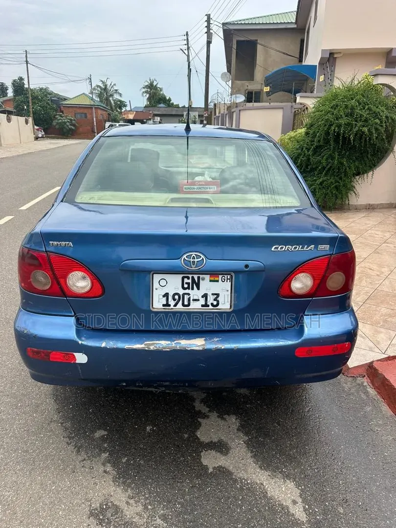 Toyota Corolla 2008 Blue