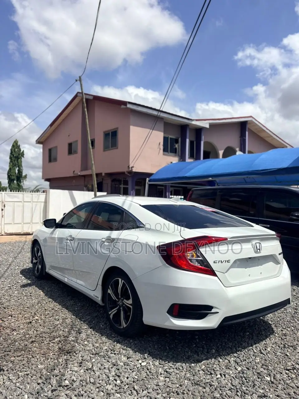 Honda Civic Touring 4dr Sedan (1.5L 4cyl) 2016 White