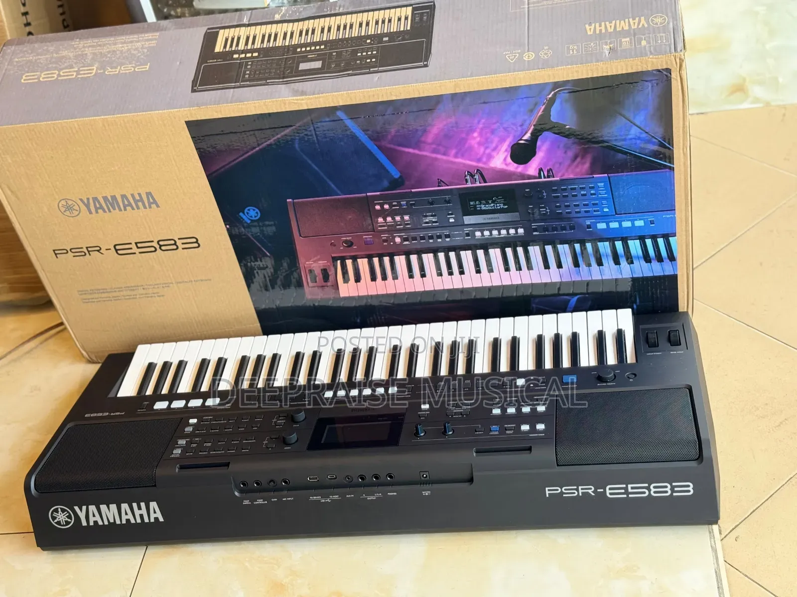 Yamaha PSR-E583 61keys Keyboard
