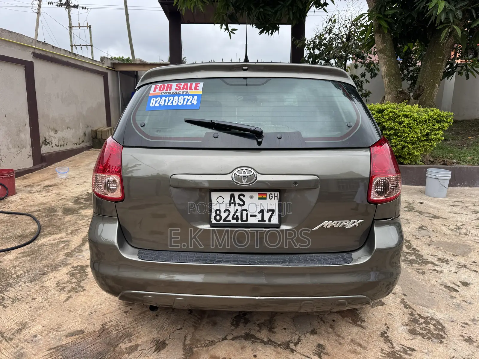 Toyota Matrix XR Hatchback FWD (1.8L 4cyl 4A) 2006 Green