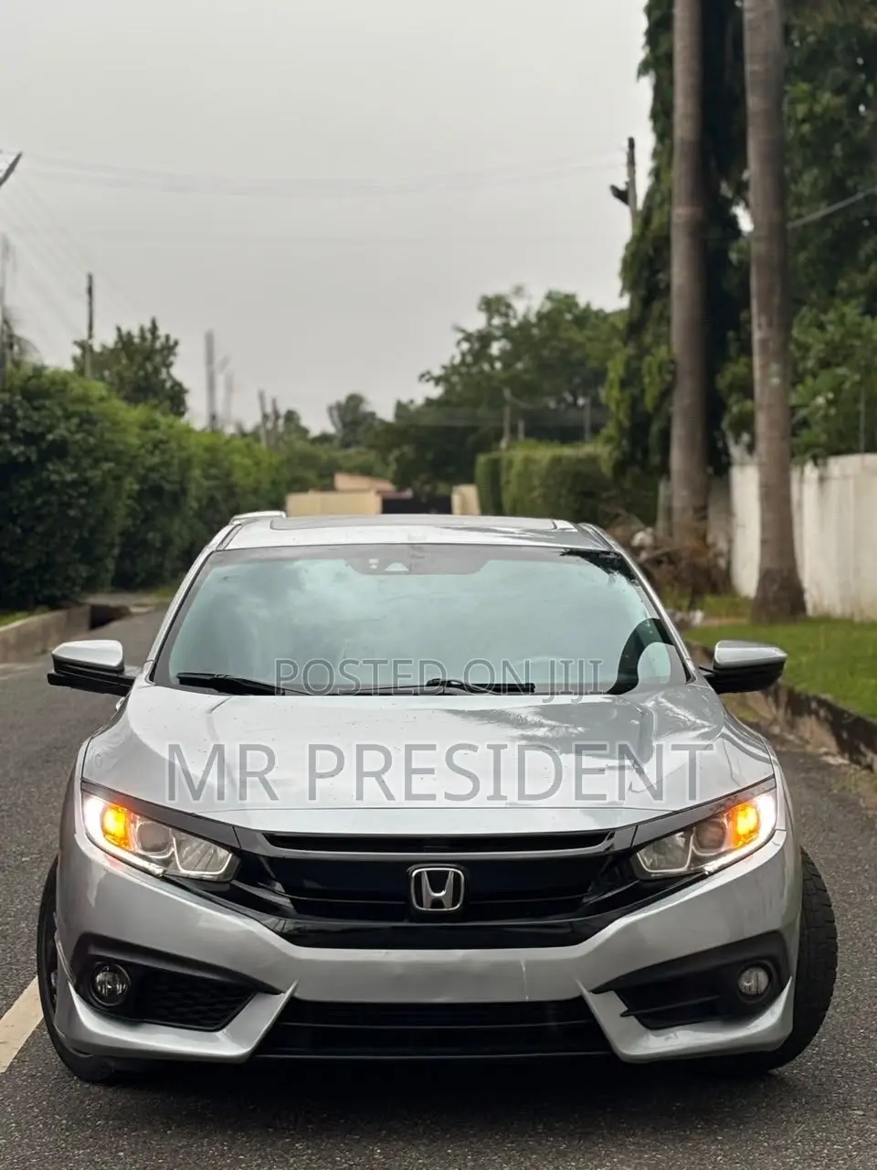 Honda Civic EX 4dr Sedan (2.0L 4cyl) 2017 Silver