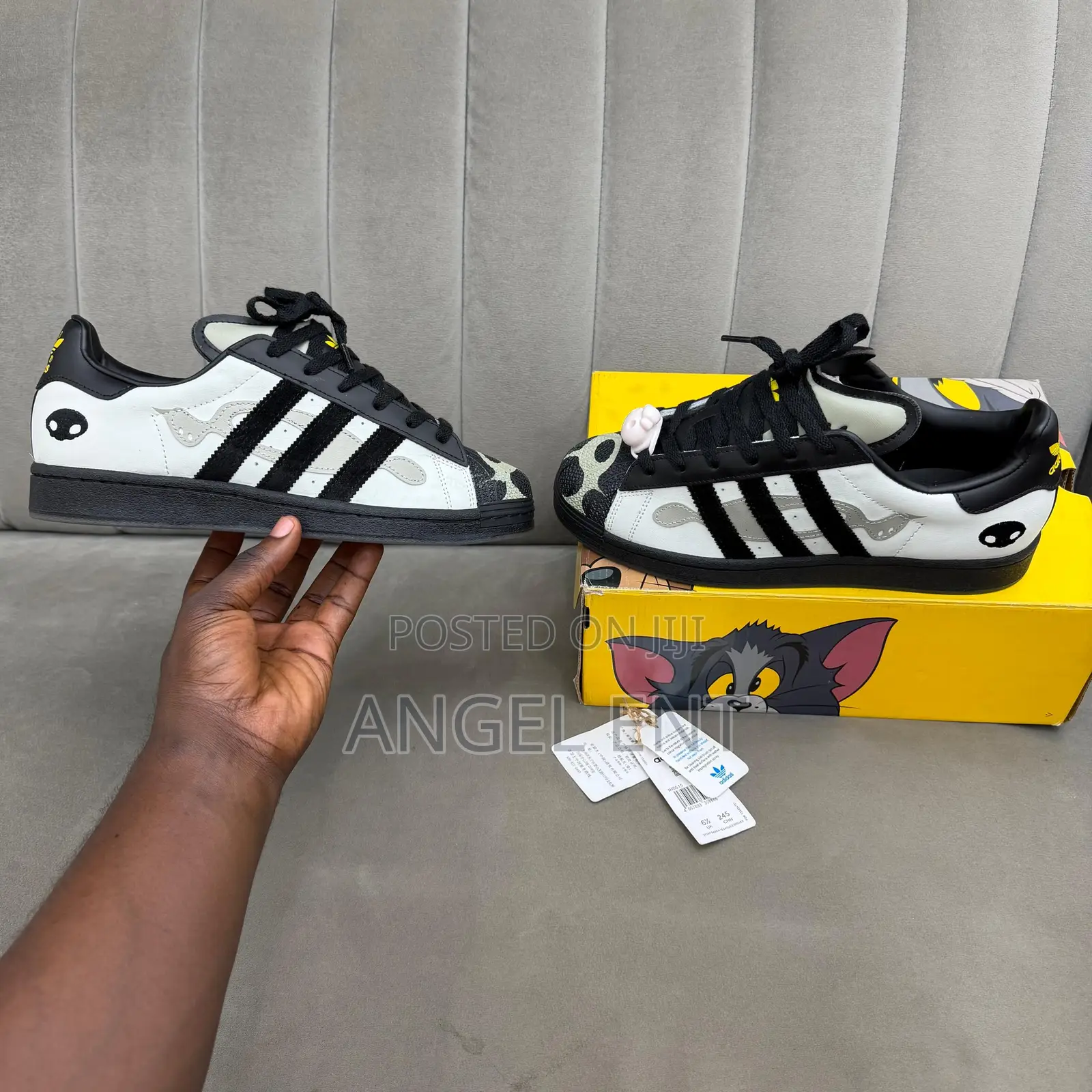 Adidas Originals X Offgod Superstar 82 Sneakers Available (Loc: Adum)