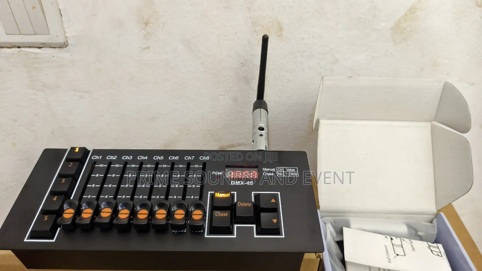 Battery Powered DMX Console