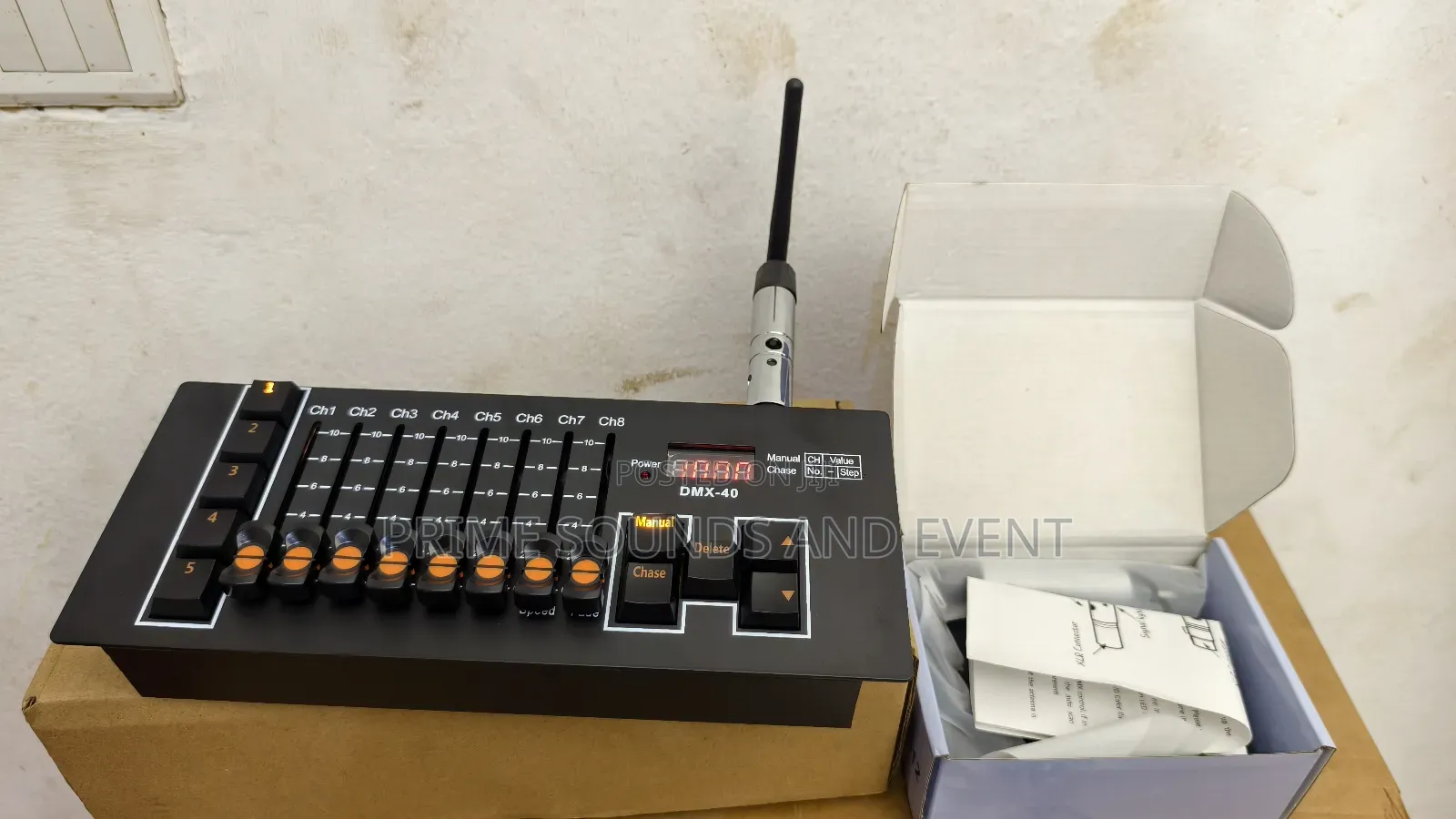 Battery Powered DMX Console
