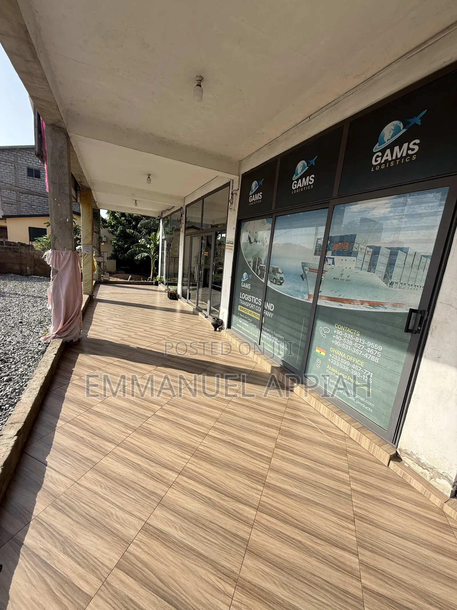 Double Shop for Rent at Ablekuma