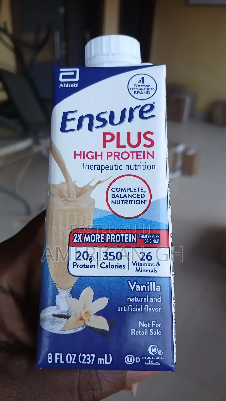 Ensure Plus High Protein Therapeutic Shake, 24pk