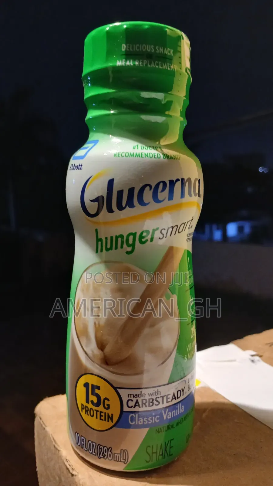 Glucerna Hunger Smart Shake, Size 296ml, 24pk