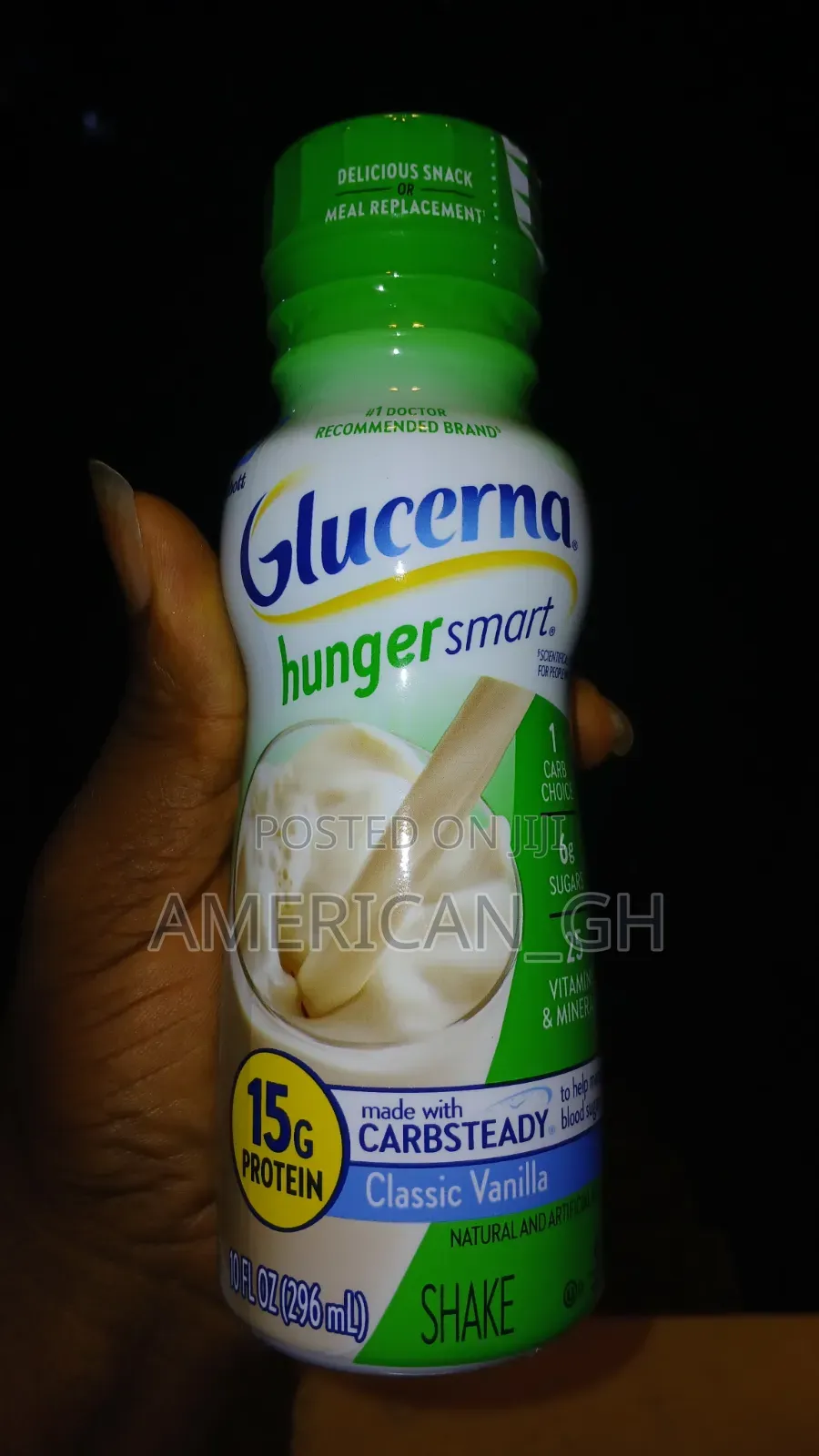 Glucerna Hunger Smart Shake, Size 296ml, 24pk