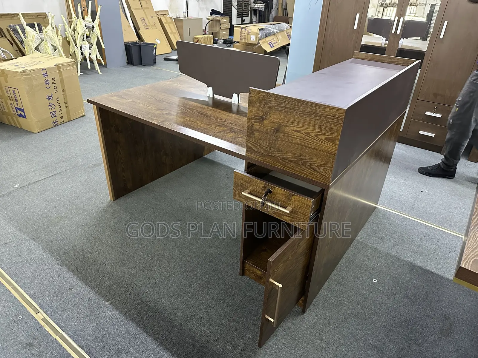 Executive 2 Seater Workstation (202h)
