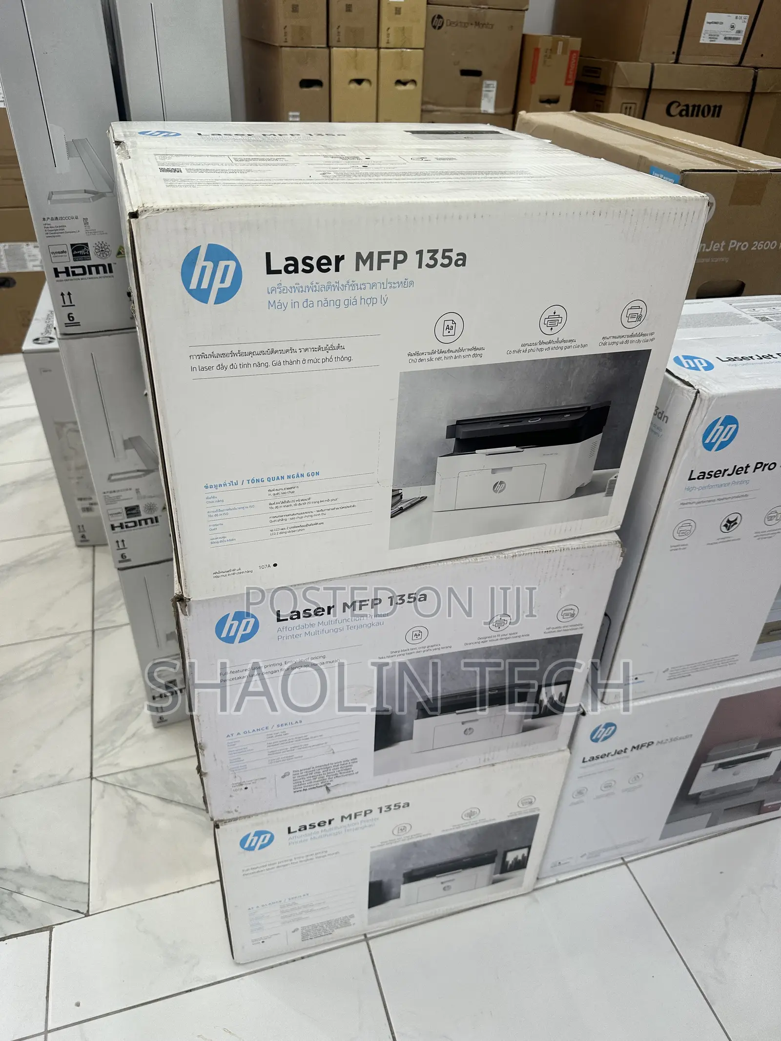 HP Laser Mfp135a All in One Black and White Printer