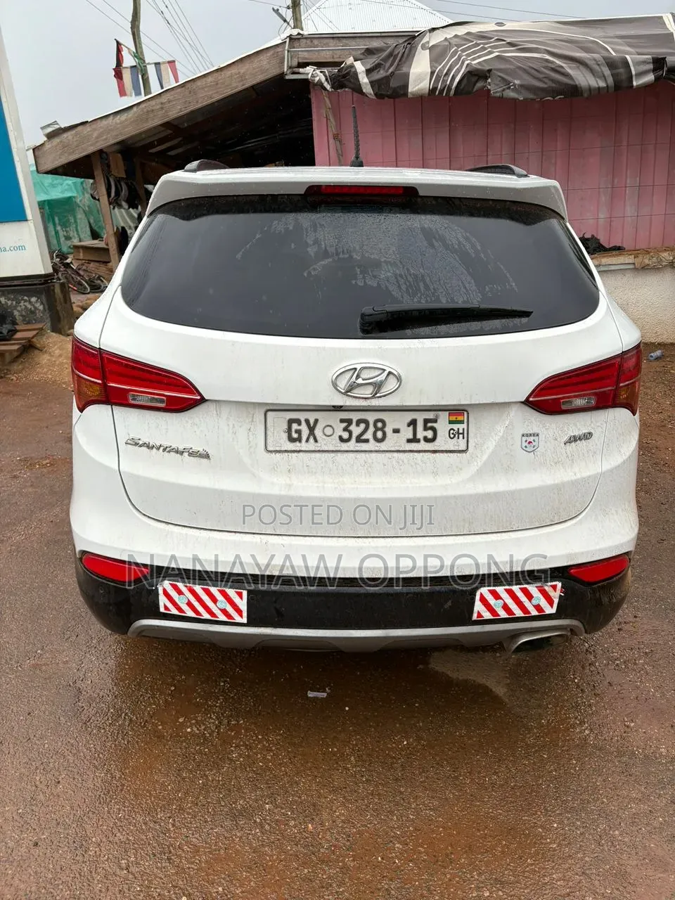 Hyundai Santa Fe 2015 White