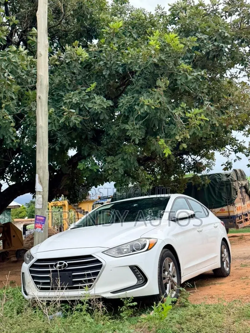 Hyundai Elantra SE Sedan FWD (2.0L 4cyl 6M) 2017 White