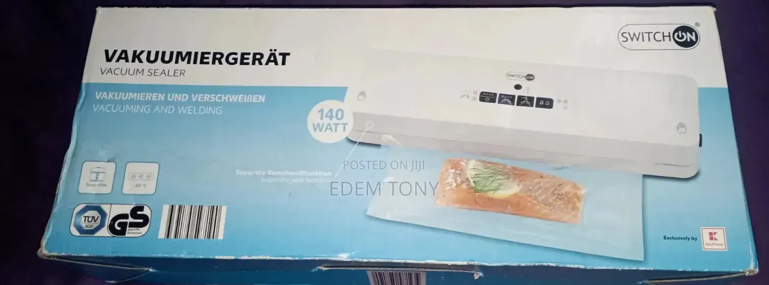 Switch-on 140-Watt Vacuum Sealer