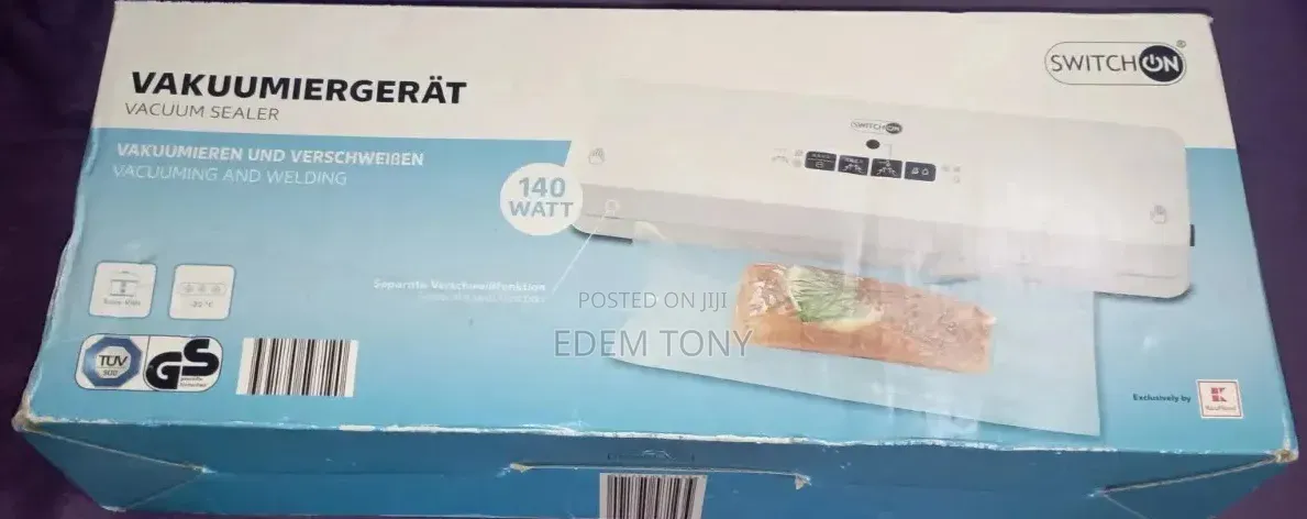 Switch-on 140-Watt Vacuum Sealer