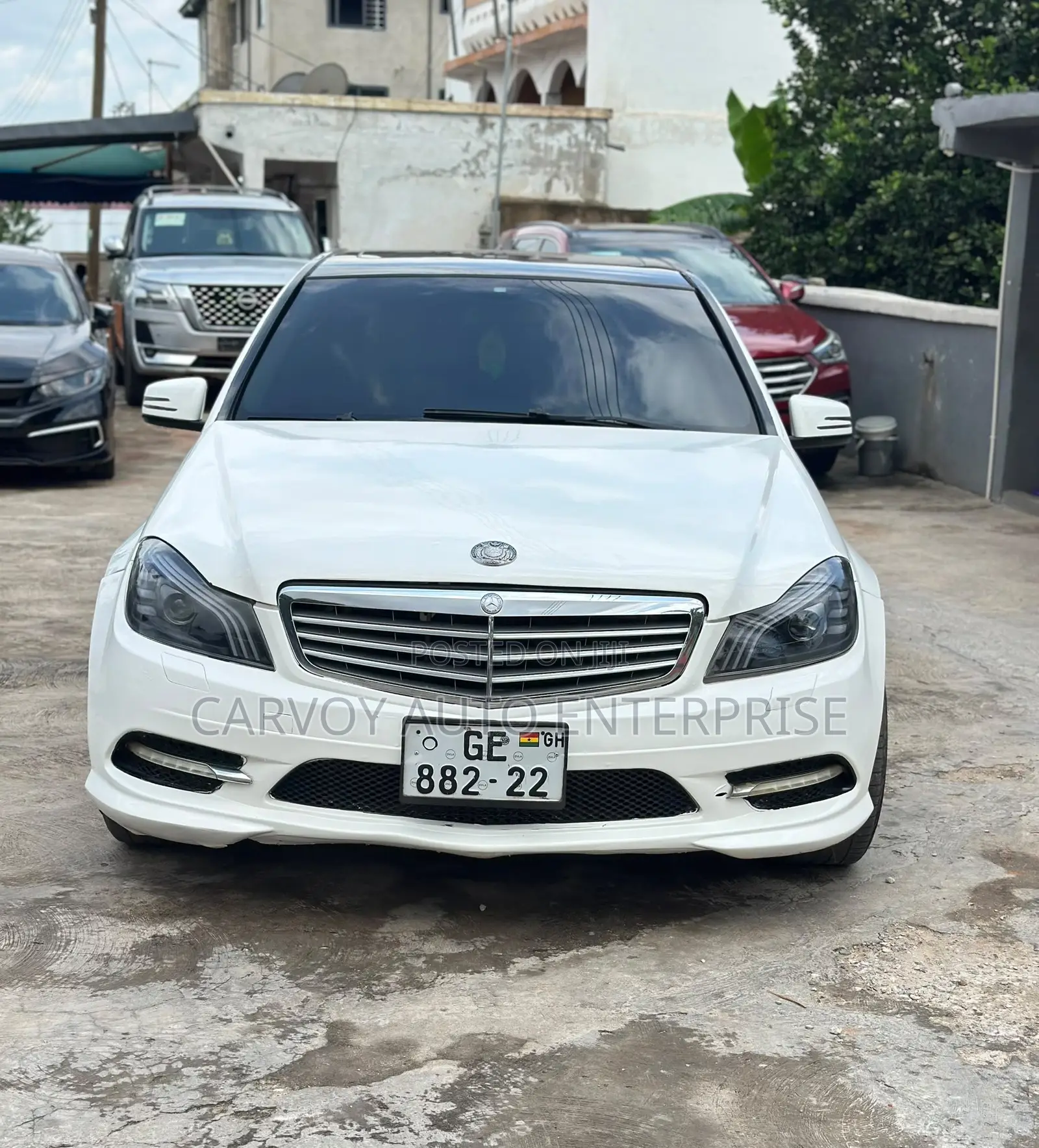 Mercedes-Benz C250 2010 White