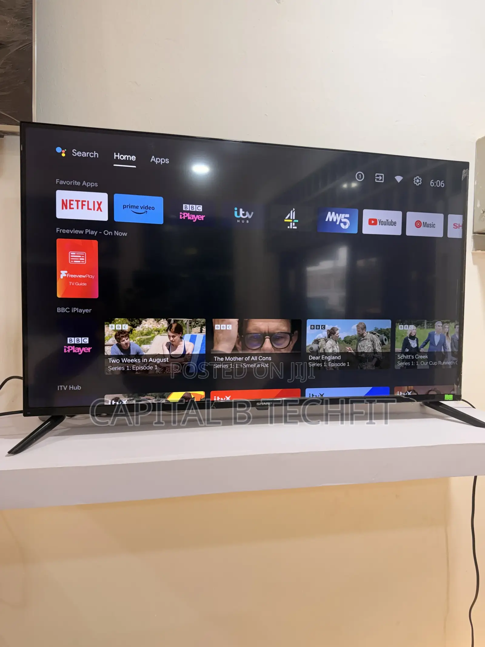 43inches Full Digital Satellite Android Ultra Hd Led Smart Sharp Tv