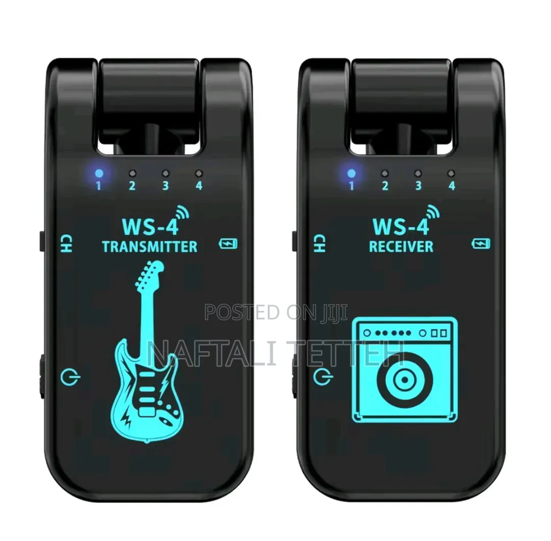 Wireless Guitar and Audio Jac Transmitter