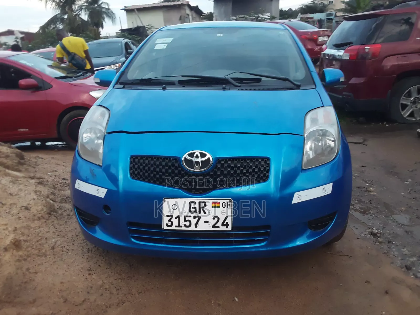 Toyota Vitz 2010 Blue