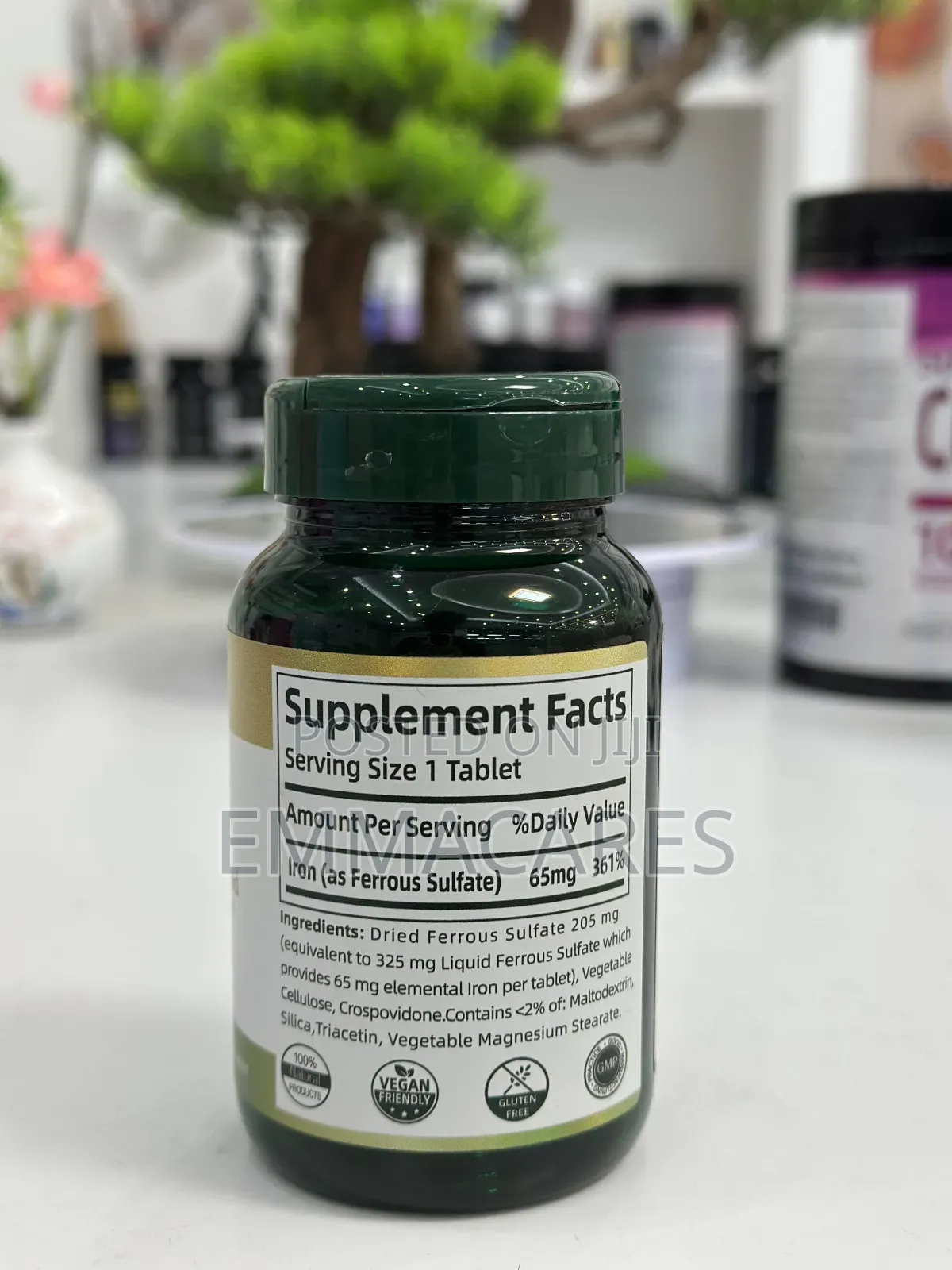 Ferrous Sulfate, Iron Supplement
