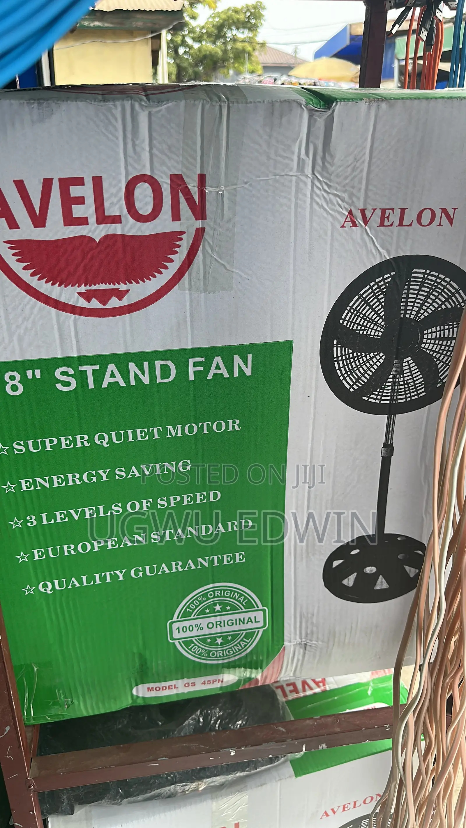 2in1 Standing Fan