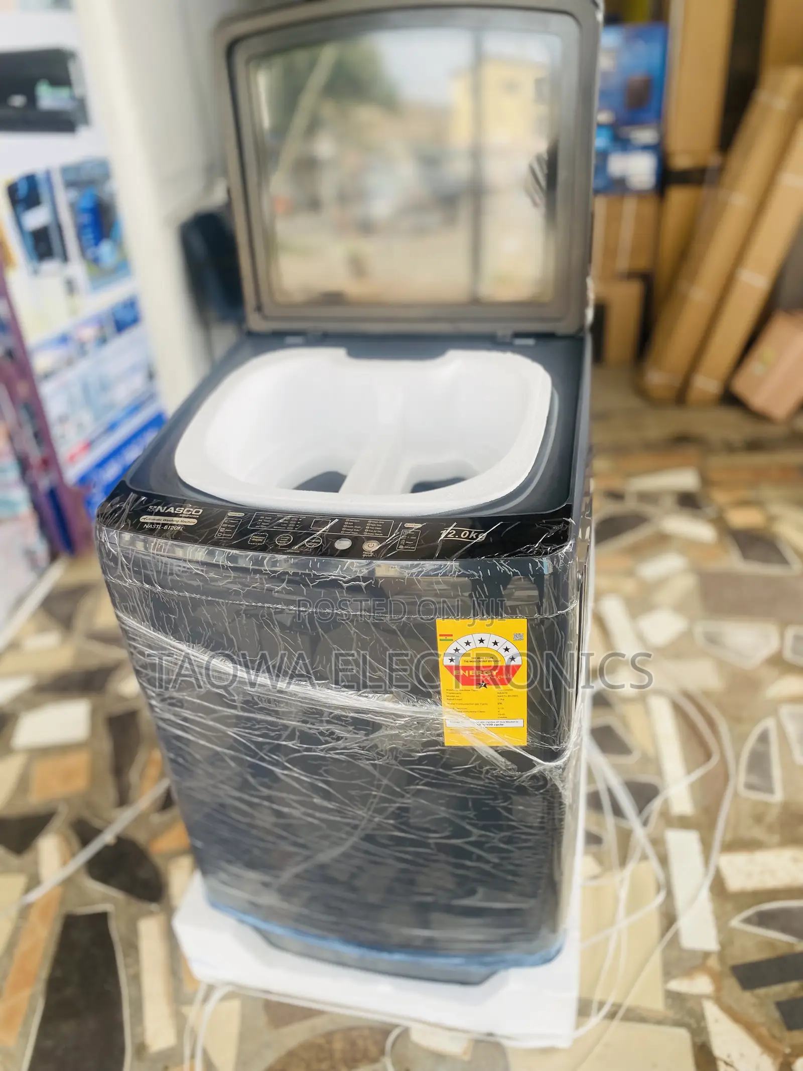 Top Loader Nasco 12kg Fully Automatic Washing Machine