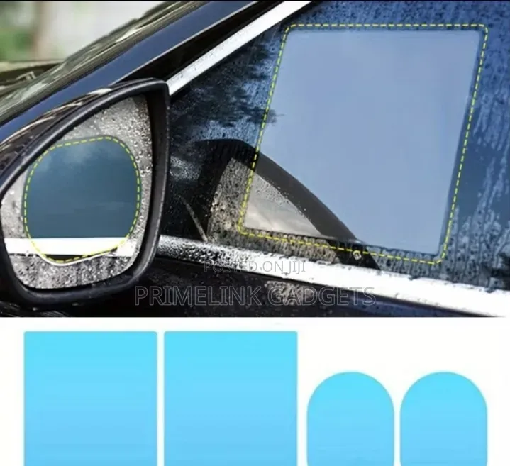Anti-Rain Rearview Mirror Side Window Rainproof Clear Film Protector