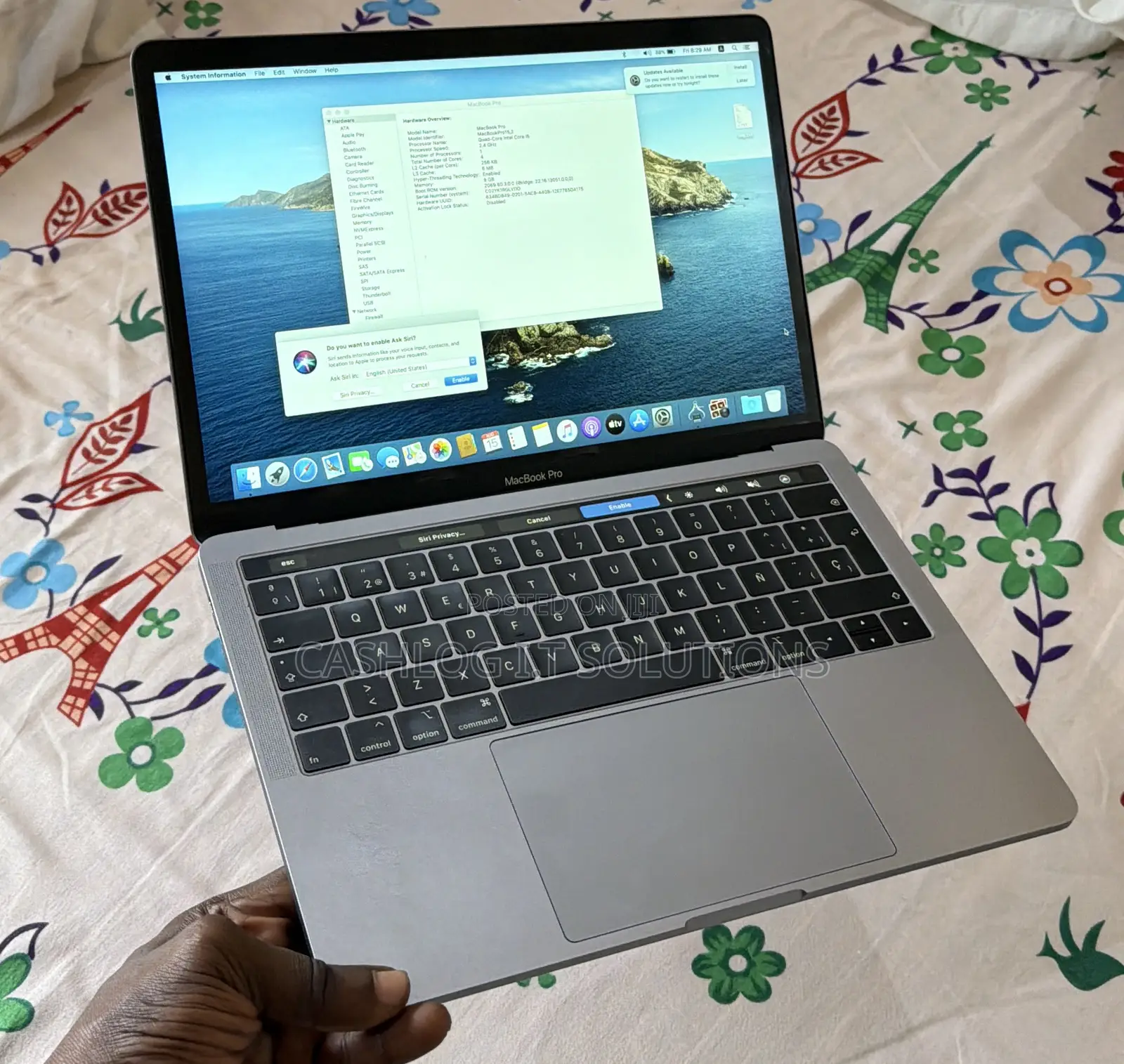Laptop Apple MacBook Pro 2018 8GB Intel Core i5 SSD 512GB