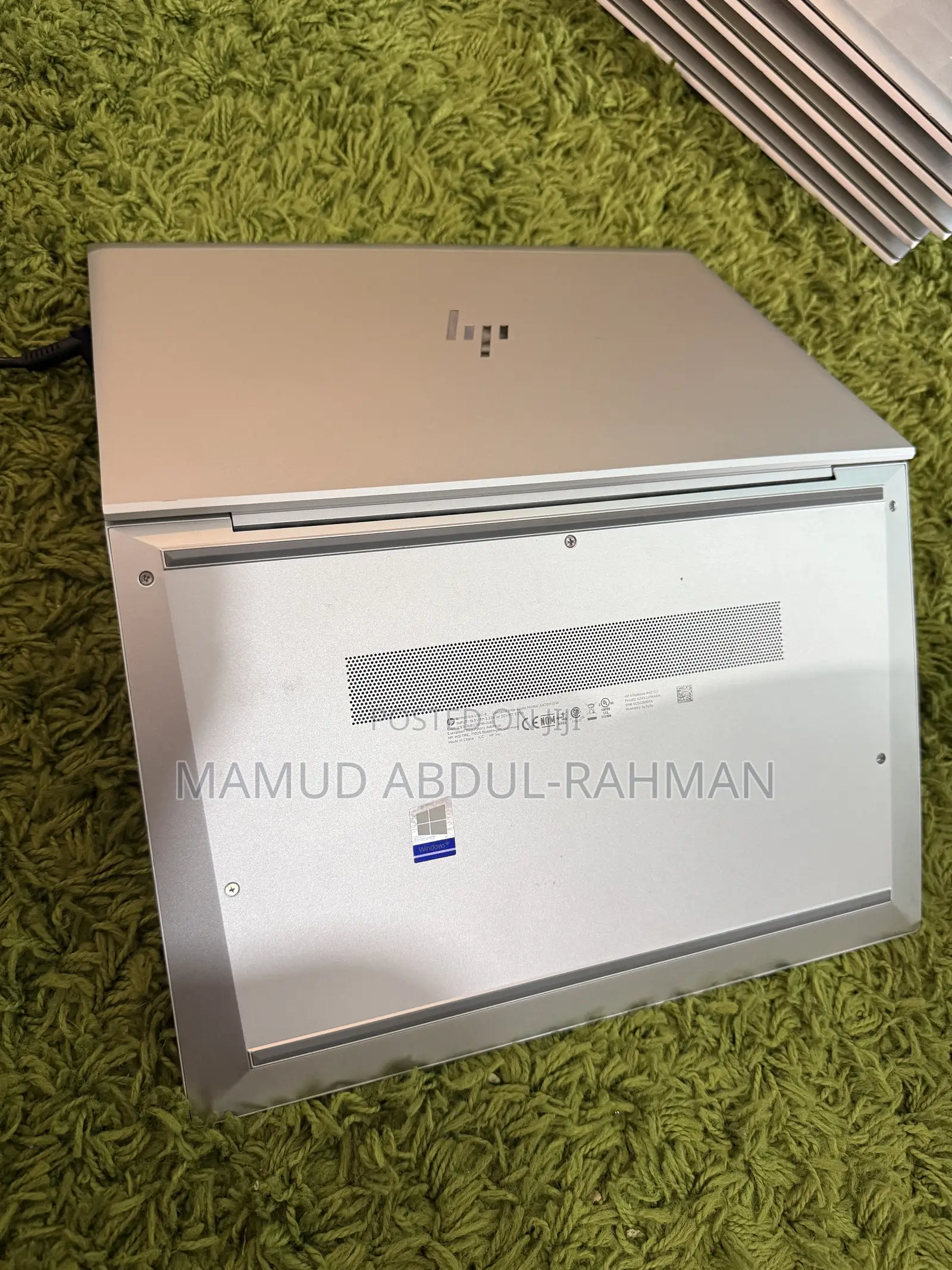 Laptop HP EliteBook 840 G7 8GB Intel Core i5 SSD 256GB