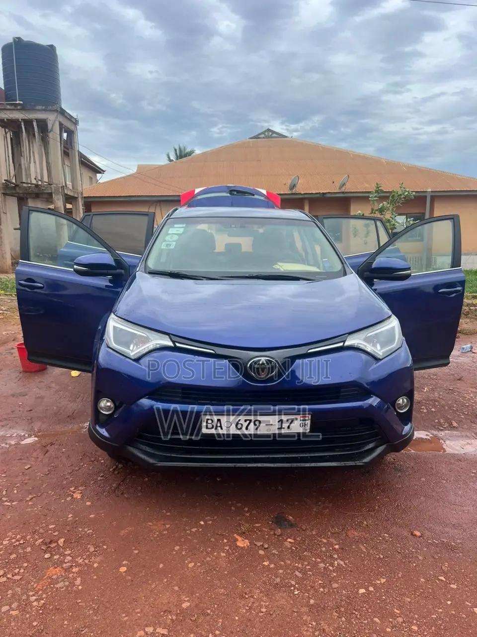 Toyota RAV4 LE 4dr SUV AWD (2.5L 4cyl 6A) 2015 Blue
