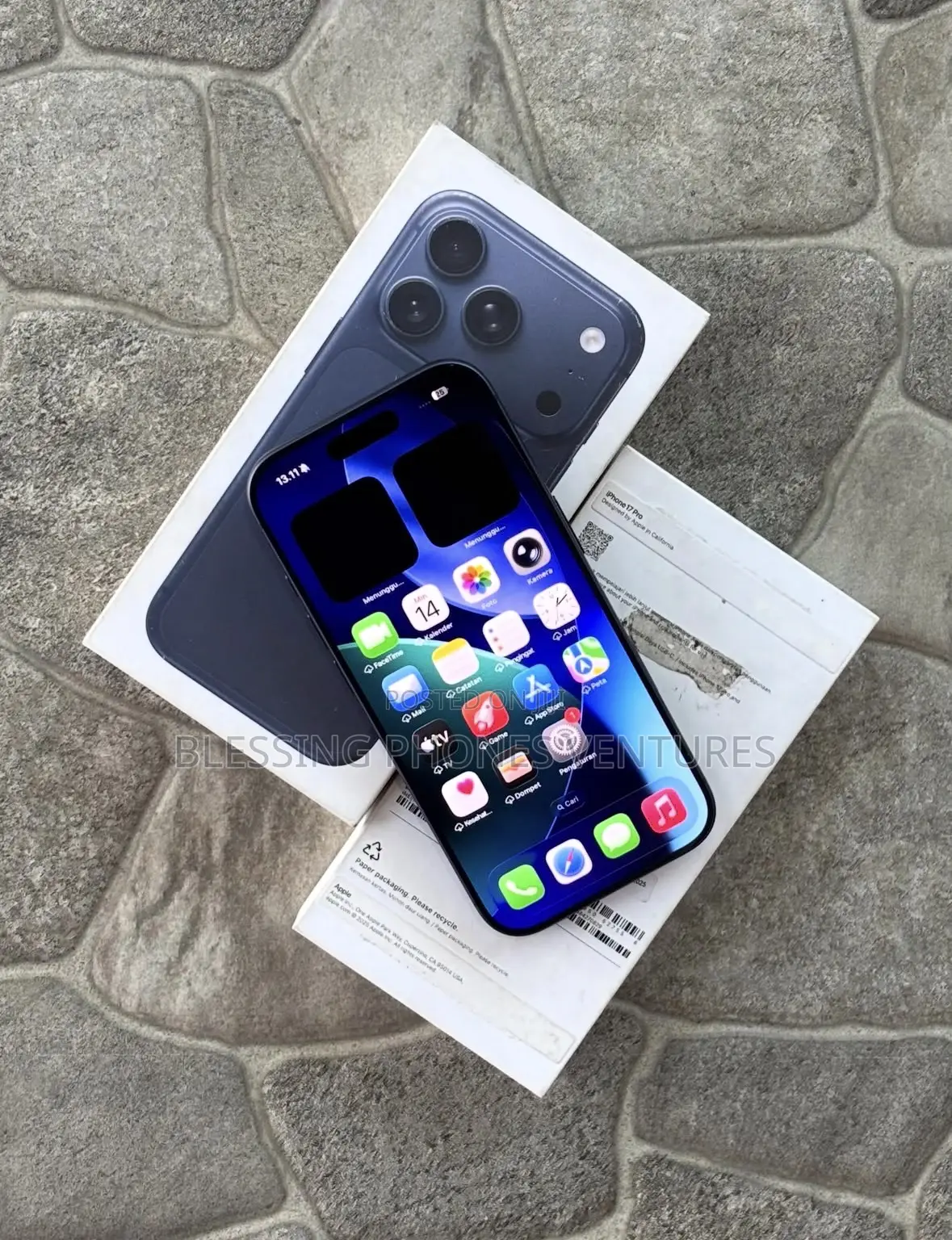 Apple iPhone 17 Pro Max 256 GB Blue